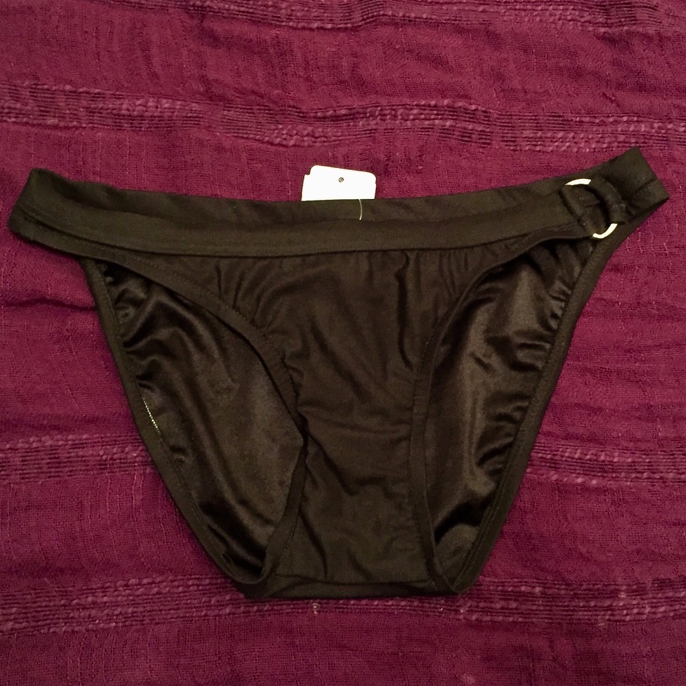 Delias black sexy bikini bottom